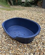 Dog bed navy for sale  ANDOVER
