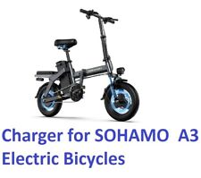 🔥carregador de bateria para bicicleta elétrica SOHAMO A3 48v KNT comprar usado  Enviando para Brazil
