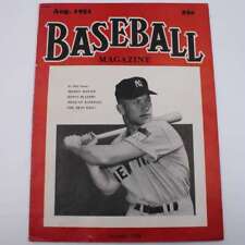 Baseball magazine august for sale  Amityville