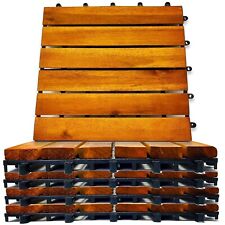 Pacote com 8 azulejos intertravados caixa aberta - encaixe piso de madeira comprar usado  Enviando para Brazil
