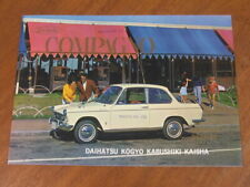 c1964 Daihatsu Compagno Berlina Deluxe original foldout brochure for sale  Shipping to South Africa