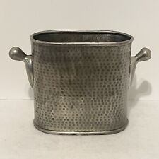 Used, Pitted Hammered Party Ice Champagne Wine Bucket Barware Heavy Metal India for sale  Shipping to South Africa