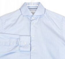 Eton Signature Twill Slim Fit Light Blue Button Down Shirt Men's 39 / 15.5 for sale  Shipping to South Africa