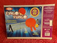 HTF Ideal Ping Pong Table Tennis Set Travel Size w/ Paddles & Net Instructions for sale  Shipping to South Africa