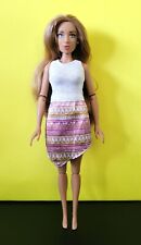 Muñeca Barbie Fashionistas de cabello curvilíneo marrón claro, usado segunda mano  Embacar hacia Argentina