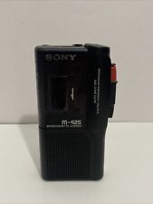 Gravador de microcassete portátil antigo Sony M-425 testado e funcionando  comprar usado  Enviando para Brazil