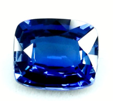 AAA 8.5 CT+ Natural Blue Namibia Jeremejevite Cushion Certified Loose Gemstone for sale  Shipping to South Africa