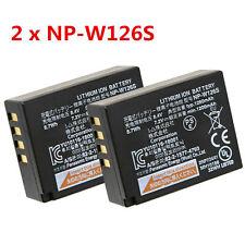 Usado, 2 PIEZAS Nueva Batería NP-W126S para Fujifilm X-A1 A2 A3 A5 X-E1 E2 E3 X-T1 T2 T3 T10 segunda mano  Embacar hacia Argentina