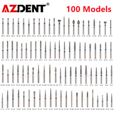 AZDENT Dental FG Diamond Burs for High Speed Handpiece Friction Grip 5pcs/pack for sale  Shipping to South Africa