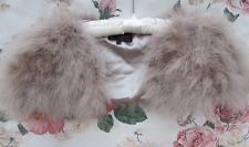 pink feather shrug for sale  DAVENTRY