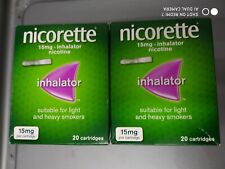 Nicorette inhalator box for sale  MIDDLEWICH