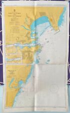 Ammiragliato 521 Brazil-East Coast Porto De Vitoria & Do Tubarao Vintage Mappa, usado comprar usado  Enviando para Brazil