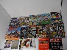 Video Game Cover Art & MANUAL ONLY Xbox, Xbox 360, PS2, PSP, Wii etc Free S&H, used for sale  Shipping to South Africa