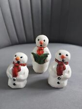 Vintage christmas snowman for sale  CHICHESTER