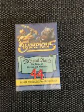 Champions medieval battle for sale  HULL