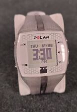 Polar FT 4  Unisex Adults Wrist Watch Gray Black Band Date Time Heart Rate, used for sale  Shipping to South Africa