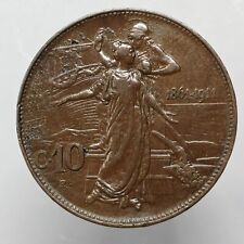 10 centesimi 1911 usato  Villaricca