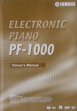Teclado de piano electrónico digital Yamaha PF-1000 original libro manual del propietario. segunda mano  Embacar hacia Argentina