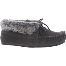 Minnetonka Womens Cabin Bootie Gray Moccasin Boots 12 Medium (B,M) BHFO 9594, used for sale  Shipping to South Africa
