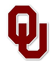 Used, Oklahoma Sooners  OU Precision Cut Decal for sale  Shipping to South Africa