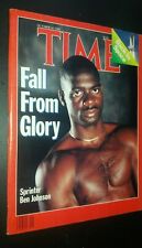 Usado, Revista Time Fall From Glory Sprinter Ben Johnson 10 de outubro de 1998 comprar usado  Enviando para Brazil