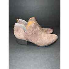 NEW BOC celosia bootie boots ankle taupe brown suede zip comfort size 6.5 for sale  Shipping to South Africa