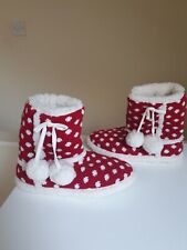 Slipper boots warm for sale  BATLEY