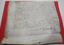 Doc. manuscrit ratification d'occasion  Coulaines