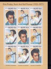 Elvis Presley Mini Hoja De 9 #1836 MNH / Roca Y Rollo Pionero Maldivas - E10 segunda mano  Embacar hacia Spain