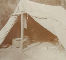 Tenda de acampamento ao ar livre Pikes Peak original por volta de 1900 Colorado, usado comprar usado  Enviando para Brazil