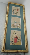 Chinese silk embroidery for sale  Clyde