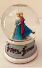 Globo de nieve musical Disney Frozen Anna y ELSA. ""Let It Go"" Sisters Forever" segunda mano  Embacar hacia Argentina