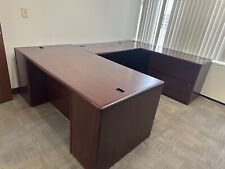 Executive shape desk for sale  Cleveland