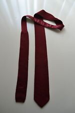 Lewin burgundy silk for sale  WOLVERHAMPTON