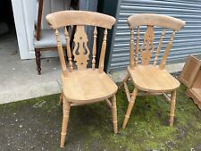 Fiddleback beech chairs for sale  DERBY