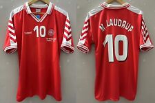 Denmark rеtro jersey 1998 #10 M. LAUDRUP World Cup for sale  Shipping to South Africa