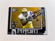 Braylon Edwards Signed 2005 PressPass Pay Dirt U Of M Card # PD4 for sale  Shipping to South Africa