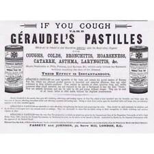 Geraudel pastilles pine for sale  GLASGOW