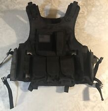 Black tactical vest for sale  Williford