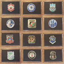 Esso 1970s Thin Metal Foil Football Badges Single Fridge Magnets - Various Teams, usado segunda mano  Embacar hacia Argentina