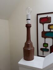 Vintage wood lamp for sale  EDINBURGH