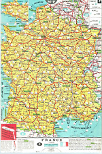 Ancienne carte distances d'occasion  Montpellier-