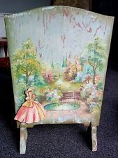 Vintage handpainted wooden for sale  PERTH