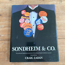 PODPISANY - Sondheim & CO by Craig Zadan - musical Stephen Sondheim - 1986 na sprzedaż  Wysyłka do Poland