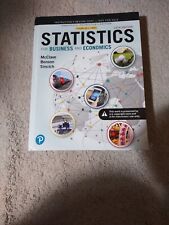 Statistics for Business and Economics 14ª Edição McClave Instructor's Edition comprar usado  Enviando para Brazil