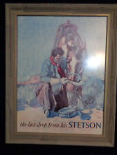 Stetson antique advertising for sale  Greenville