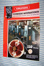 Grundig technische information gebraucht kaufen  Hirschhorn (Neckar)