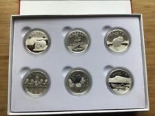 Juego de 6 monedas de plata fina O Canada 2020 - 10 monedas de plata fina Royal Canadian como nuevas, usado segunda mano  Embacar hacia Argentina