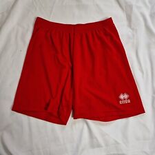 Errea red shorts for sale  SOMERTON