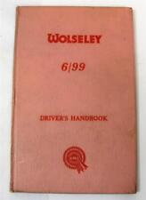 Wolseley cars owners for sale  LEICESTER